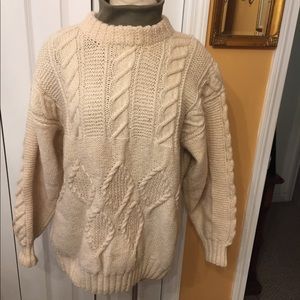 Buncrana co Donegal knit sweater Sz large